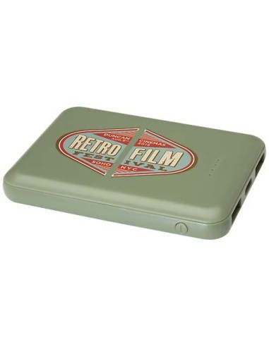Power bank da 5000 mAh di Tipo C in plastica riciclata Asama