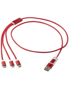 Cavo di ricarica in alluminio riciclato 5-1 Versatile