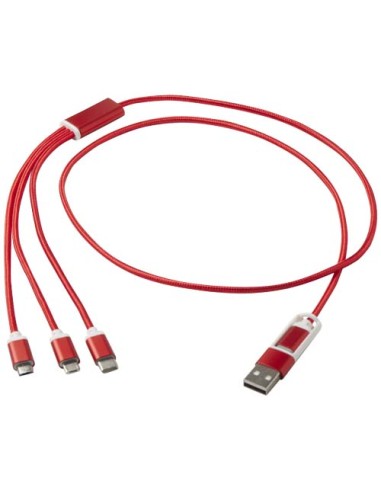 Cavo di ricarica in alluminio riciclato 5-1 Versatile