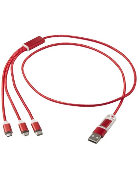 Cavo di ricarica in alluminio riciclato 5-1 Versatile