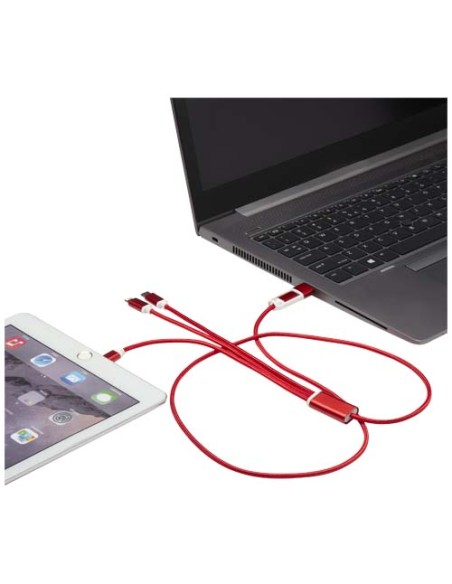 Cavo di ricarica in alluminio riciclato 5-1 Versatile