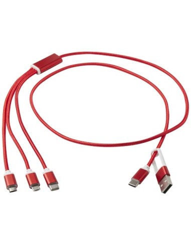 Cavo di ricarica in alluminio riciclato 5-1 Versatile