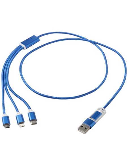 Cavo di ricarica in alluminio riciclato 5-1 Versatile