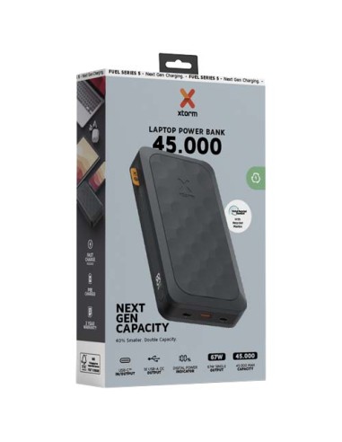 Power bank da 45.000 mAh e 67 W Xtorm FS5451 Serie Fuel