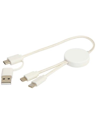 Cavo 5-in-1 in plastica riciclata da 30 cm per la sincronizzazione dei dati e la ricarica rapida da 27 W Citala