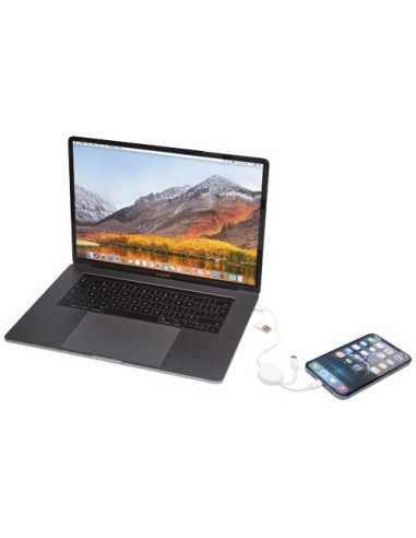 Cavo 5-in-1 in plastica riciclata da 30 cm per la sincronizzazione dei dati e la ricarica rapida da 27 W Citala