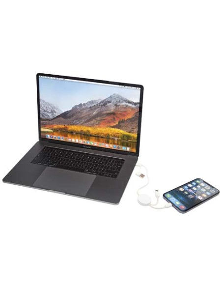 Cavo 5-in-1 in plastica riciclata da 30 cm per la sincronizzazione dei dati e la ricarica rapida da 27 W Citala