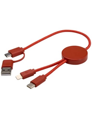 Cavo 5-in-1 in plastica riciclata da 30 cm per la sincronizzazione dei dati e la ricarica rapida da 27 W Citala