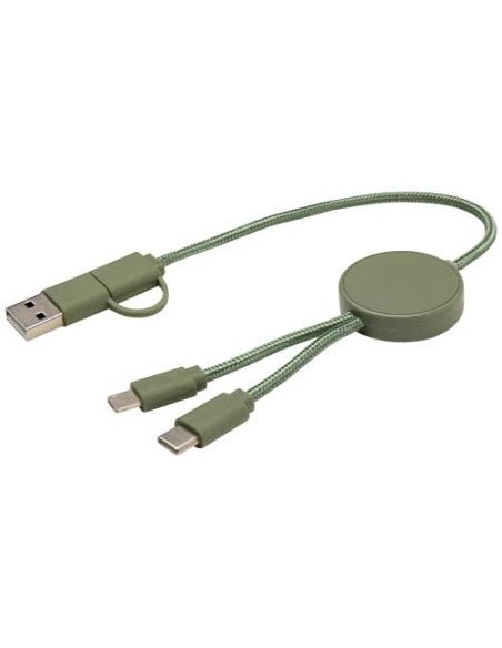 Cavo 5-in-1 in plastica riciclata da 30 cm per la sincronizzazione dei dati e la ricarica rapida da 27 W Citala