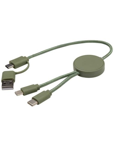 Cavo 5-in-1 in plastica riciclata da 30 cm per la sincronizzazione dei dati e la ricarica rapida da 27 W Citala