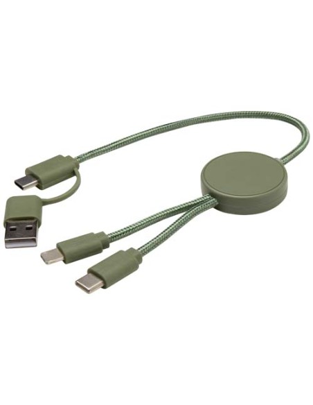 Cavo 5-in-1 in plastica riciclata da 30 cm per la sincronizzazione dei dati e la ricarica rapida da 27 W Citala