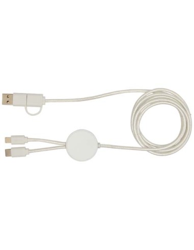 Cavo 5-in-1 in plastica riciclata da 150 cm per la sincronizzazione dei dati e la ricarica rapida da 27 W Citala