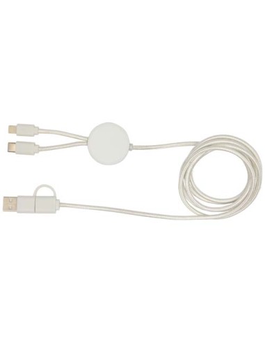 Cavo 5-in-1 in plastica riciclata da 150 cm per la sincronizzazione dei dati e la ricarica rapida da 27 W Citala