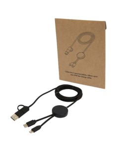 Cavo 5-in-1 in plastica riciclata da 150 cm per la sincronizzazione dei dati e la ricarica rapida da 27 W Citala