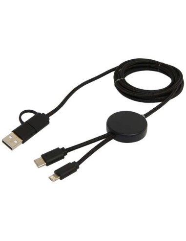 Cavo 5-in-1 in plastica riciclata da 150 cm per la sincronizzazione dei dati e la ricarica rapida da 27 W Citala