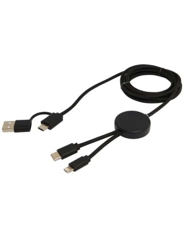 Cavo 5-in-1 in plastica riciclata da 150 cm per la sincronizzazione dei dati e la ricarica rapida da 27 W Citala