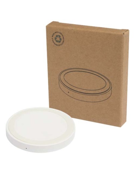 Stazione di ricarica wireless in plastica riciclata da 15 W Freal