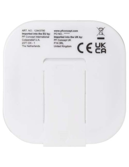 Auricolari tipo C cablati con astuccio in plastica riciclata Dofida