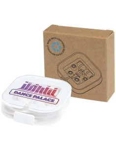 Cuffie tipo C cablate con astuccio in plastica riciclata Baekdu