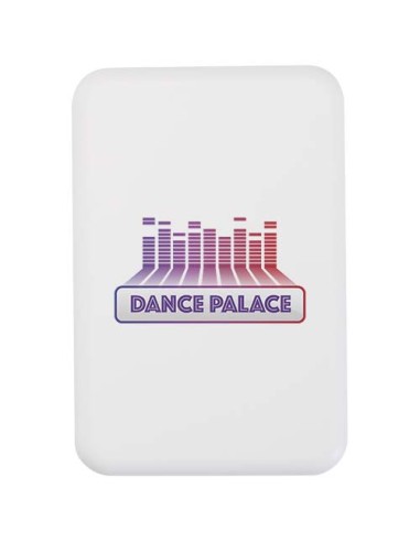 Power bank magnetico wireless da 5.000 mAh e 15 W con 20 W PD in plastica riciclata Acrab