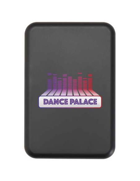 Power bank magnetico wireless da 5.000 mAh e 15 W con 20 W PD in plastica riciclata Acrab