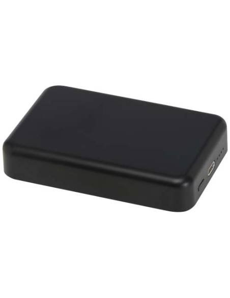 Power bank magnetico wireless da 10.000 mAh e 15 W con 20 W PD in plastica riciclata Acrab