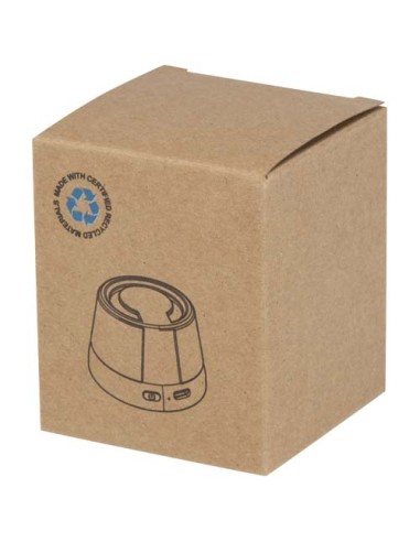 Speaker wireless magnetico in plastica riciclata da 3 W Horna