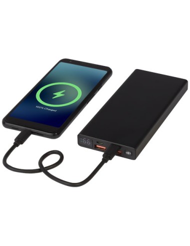 Power bank in alluminio PD da 10.000 mAh e 22,5 W Hybrid