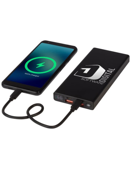 Power bank in alluminio PD da 10.000 mAh e 22,5 W Hybrid