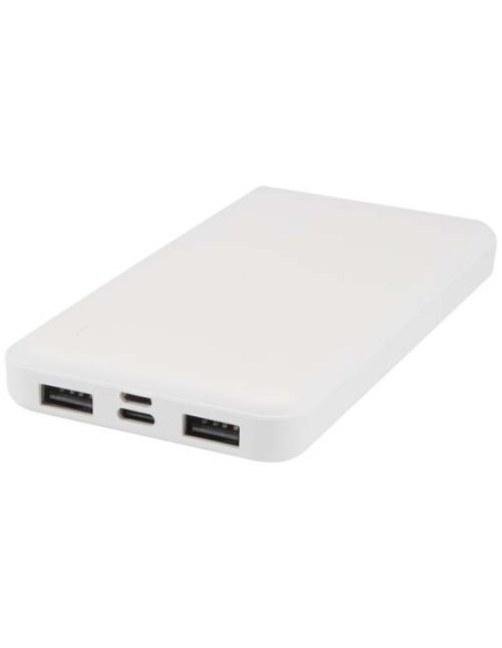 Power bank da 10.000 mAh e 10 W in plastica riciclata Intan