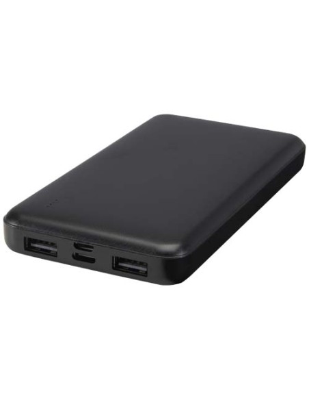Power bank da 10.000 mAh e 10 W in plastica riciclata Intan