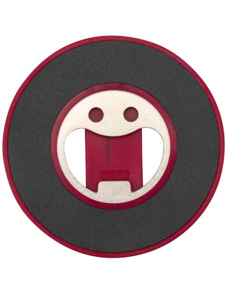 Supporto per telefono magnetico in plastica riciclata con apribottiglie Ain 