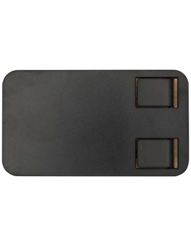 Supporto per telefono da tavolo pieghevole in plastica riciclata con dettagli in bambù Alfirk