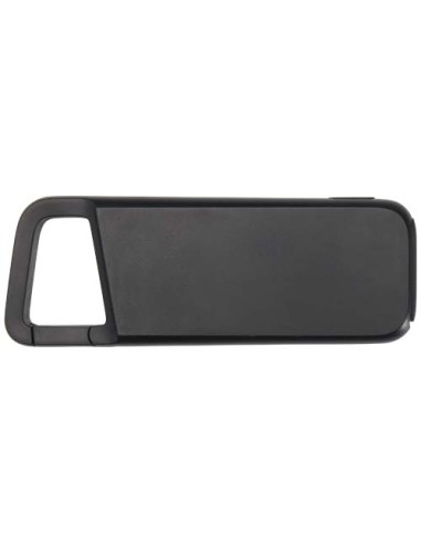 Power bank impermeabile in plastica riciclata da 5.000 mAh e 12 W con moschettone Alkes