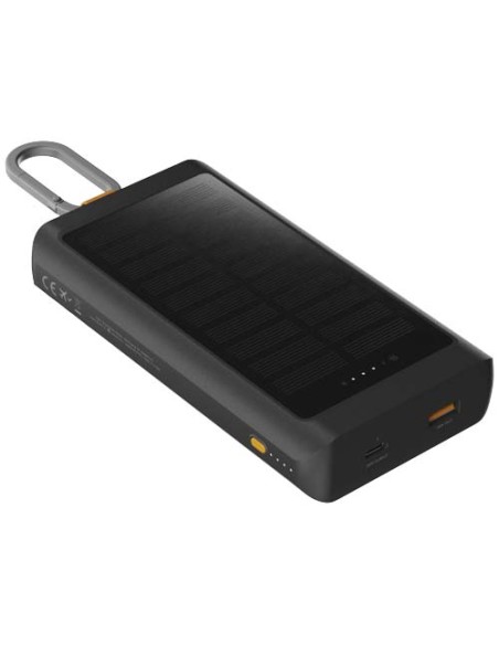 Power bank a energia solare da 10.000 mAh 15 W con luce Xtorm XG2S101 Go2 