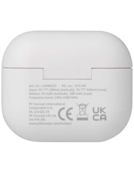 Cuffie Bluetooth® True Wireless in plastica riciclata Altais