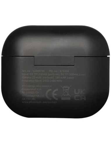 Cuffie Bluetooth® True Wireless in plastica riciclata Altais