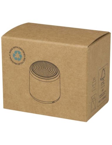 Speaker Bluetooth® wireless in plastica riciclata da 3 W Velkis