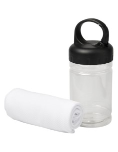 Asciugamano rinfrescante in contenitore PET Remy