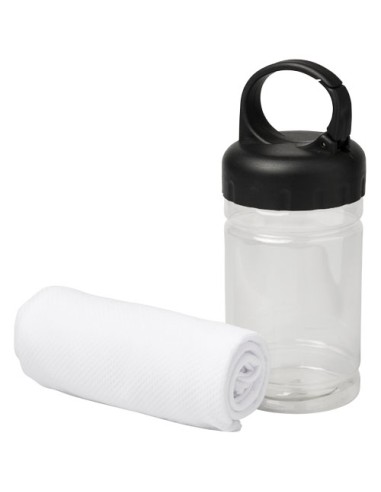 Asciugamano rinfrescante in contenitore PET Remy