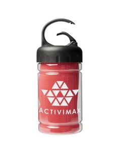 Asciugamano rinfrescante in contenitore PET Remy