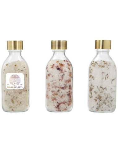 Set regalo di sali da bagno 3 pezzi da 200 ml Wellmark Just Relax