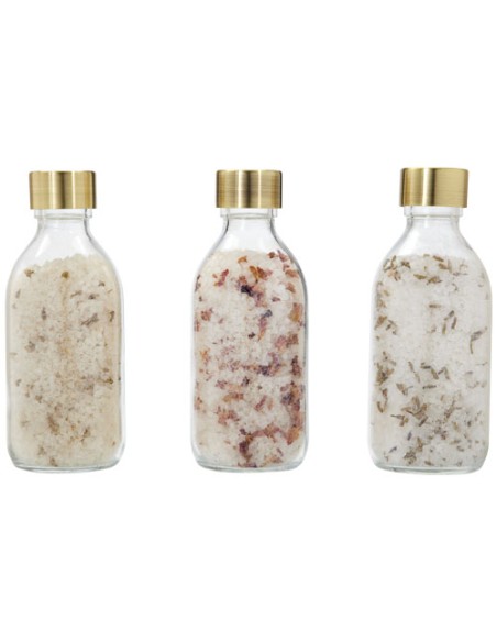 Set regalo di sali da bagno 3 pezzi da 200 ml Wellmark Just Relax