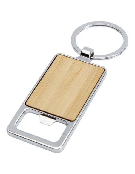 Portachiavi in bambù con apribottiglie Snapper
