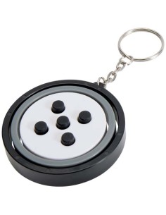 Portachiavi antistress con giroscopio in plastica riciclata Spinx