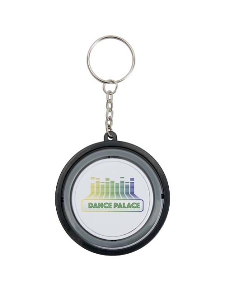 Portachiavi antistress con giroscopio in plastica riciclata Spinx