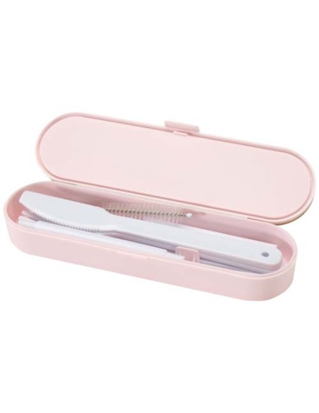 Set di posate con coperchio in bambù Runa