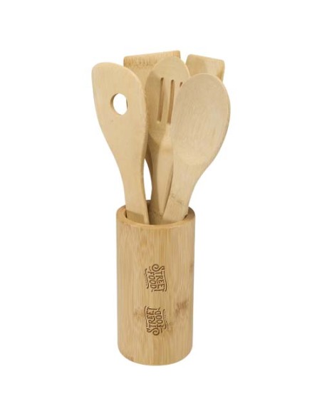 Set di utensili da cucina in bambù Tala