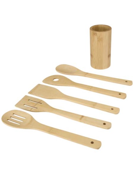 Set di utensili da cucina in bambù Tala