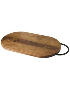 Tagliere in legno di acacia con manico Julienne
